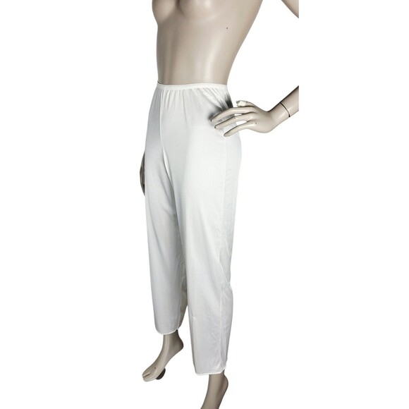VTG 50s  Vassarette Underneath It All Creme Silky Nylon Pant Slip Size Small NOS - Picture 3 of 7